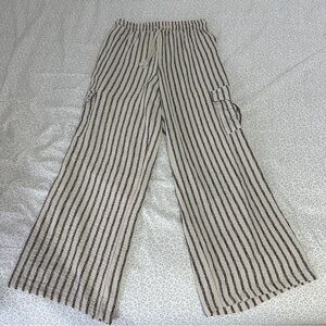 No Boundaries Striped Cargo Pants | Multicolor Stripe | Size S | Like New